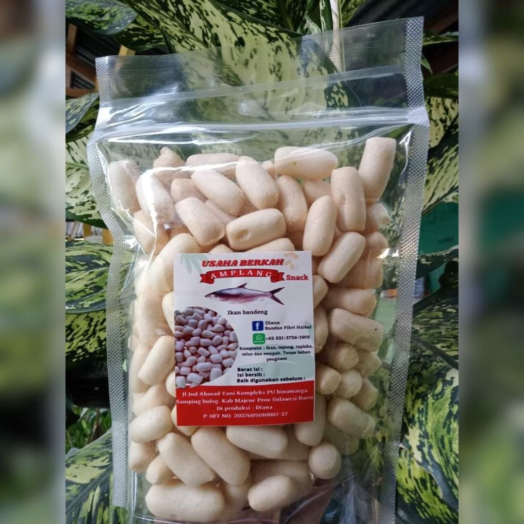 Amplang Ikan Bandeng 150gr – Marendeng