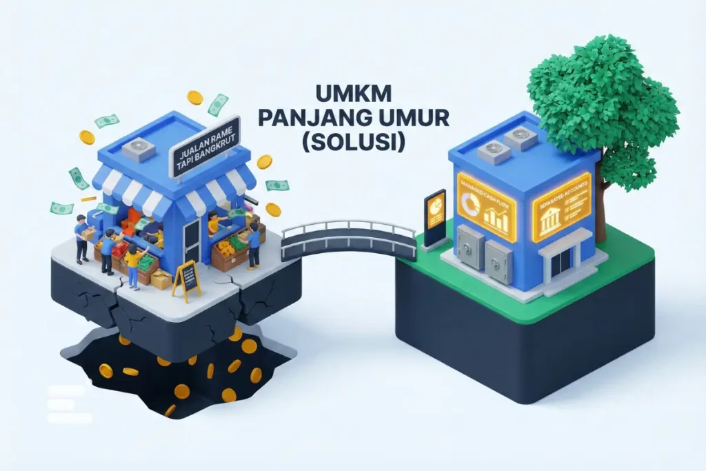 Jualan Rame Tapi Kok Bangkrut? Ini Rahasia Biar UMKM Panjang Umur!