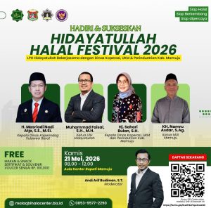 Sasar Pelaku Usaha Mamuju, Hidayatullah Halal Festival 2026 Siap Digelar Gratis