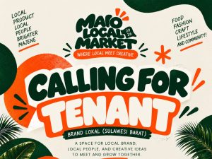 Peluang Stand Gratis Maio Local Market 2026 untuk UMKM